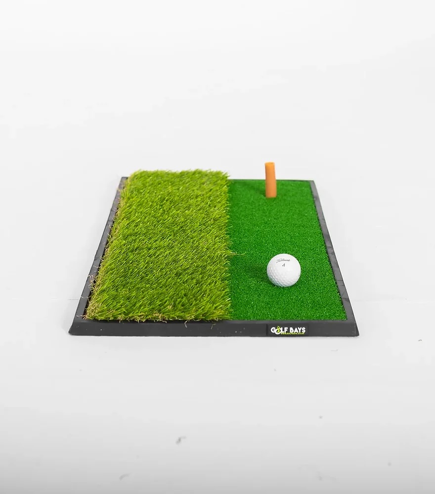 Dual turf driving strip